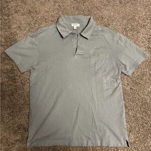Sunspel Gray Polo Shirt